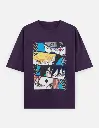 Naruto Squad Gaze Unisex Oversized T-shirt