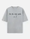 "This Shall Too Pasta" Graphic Unisex Oversized T-shirt