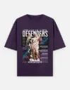 "ALMIGHTY DEFENDERS" Graphic Unisex Oversized T-shirt