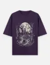 Moonlit Crypt Unisex Oversized T-shirt