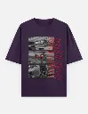 Classic Outlaw Taillight Graphic Unisex Oversized T-shirt
