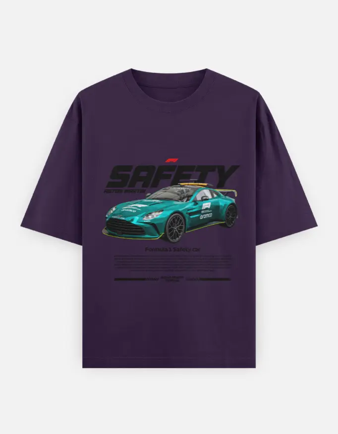 Aston Martin Vantage Graphic Unisex Oversized T-shirt