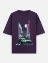 Godzilla Street Graphic Unisex Oversized T-shirt