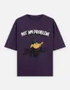 "Not My Problem" Unisex Oversized T-shirt