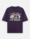 "I Cant Adult" Graphic Unisex Oversized T-shirt