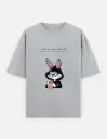 The "Don't Even Think About You" Bugs Bunny Unisex Oversized T-shirt