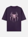 Spiderman / Spiderwoman Graphic Couple Unisex Oversized T-shirt