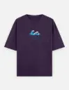 Ocean's Embrace Graphic Couple Unisex Oversized T-shirt