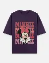 Minnie Mouse Graphic Unisex Oversized T-shirt