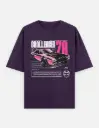 Midnight Racer Challenger Unisex Oversized T-shirt