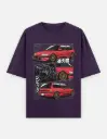 JDM Tuner Stance Graphic Unisex Oversized T-shirt
