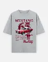 65 Classic Mustang Graphic Unisex Oversized T-shirt