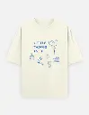 "Little Things In Life" Graphic Unisex Oversized T-shirt