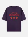 " A Little Bit Dramatic" Graphic Unisex Oversized T-shirt